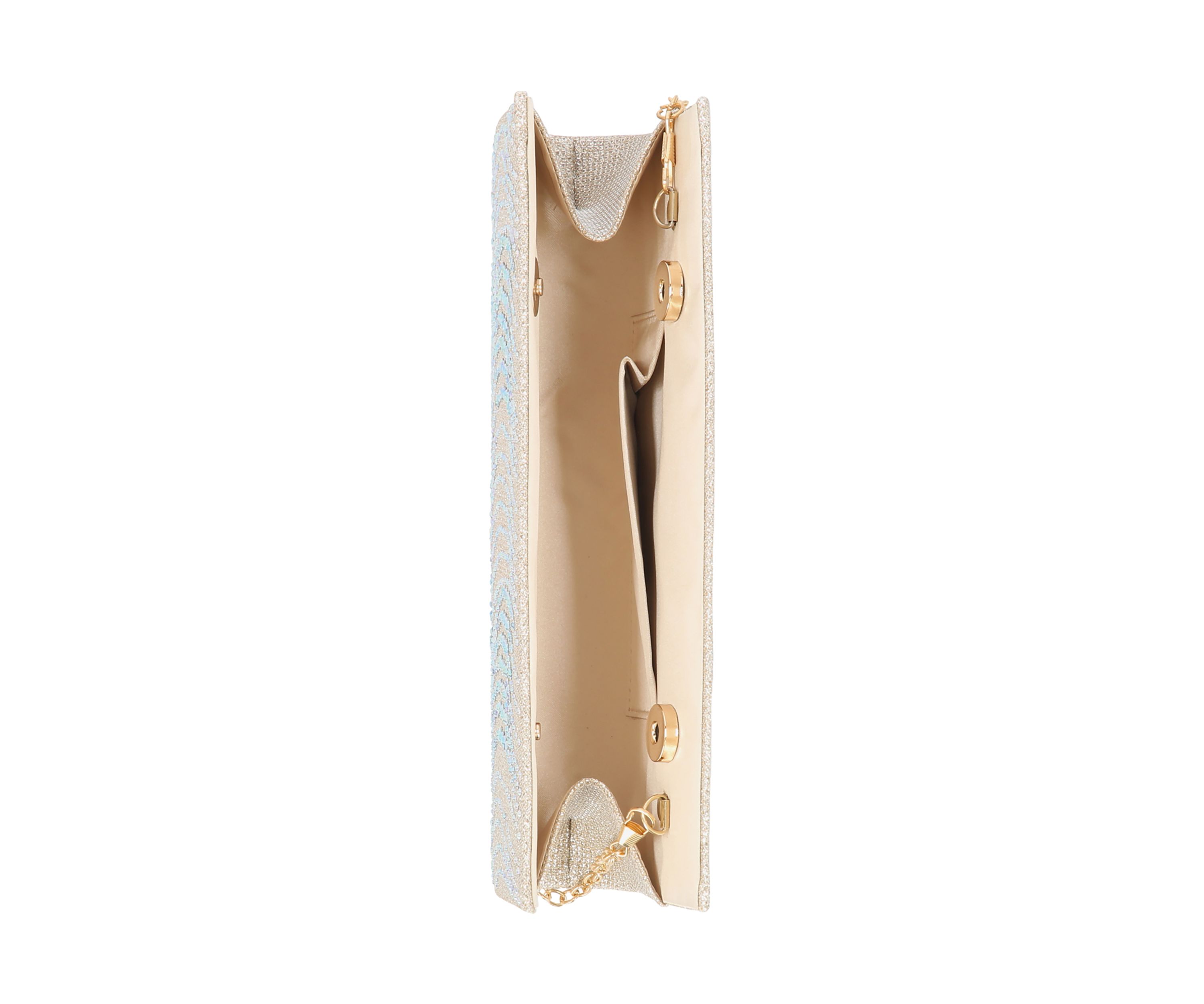 Elaine - Lurex Stones Clutch