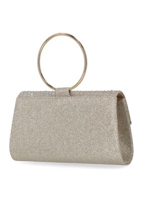 Leela - Lurex Ring Handle Bag