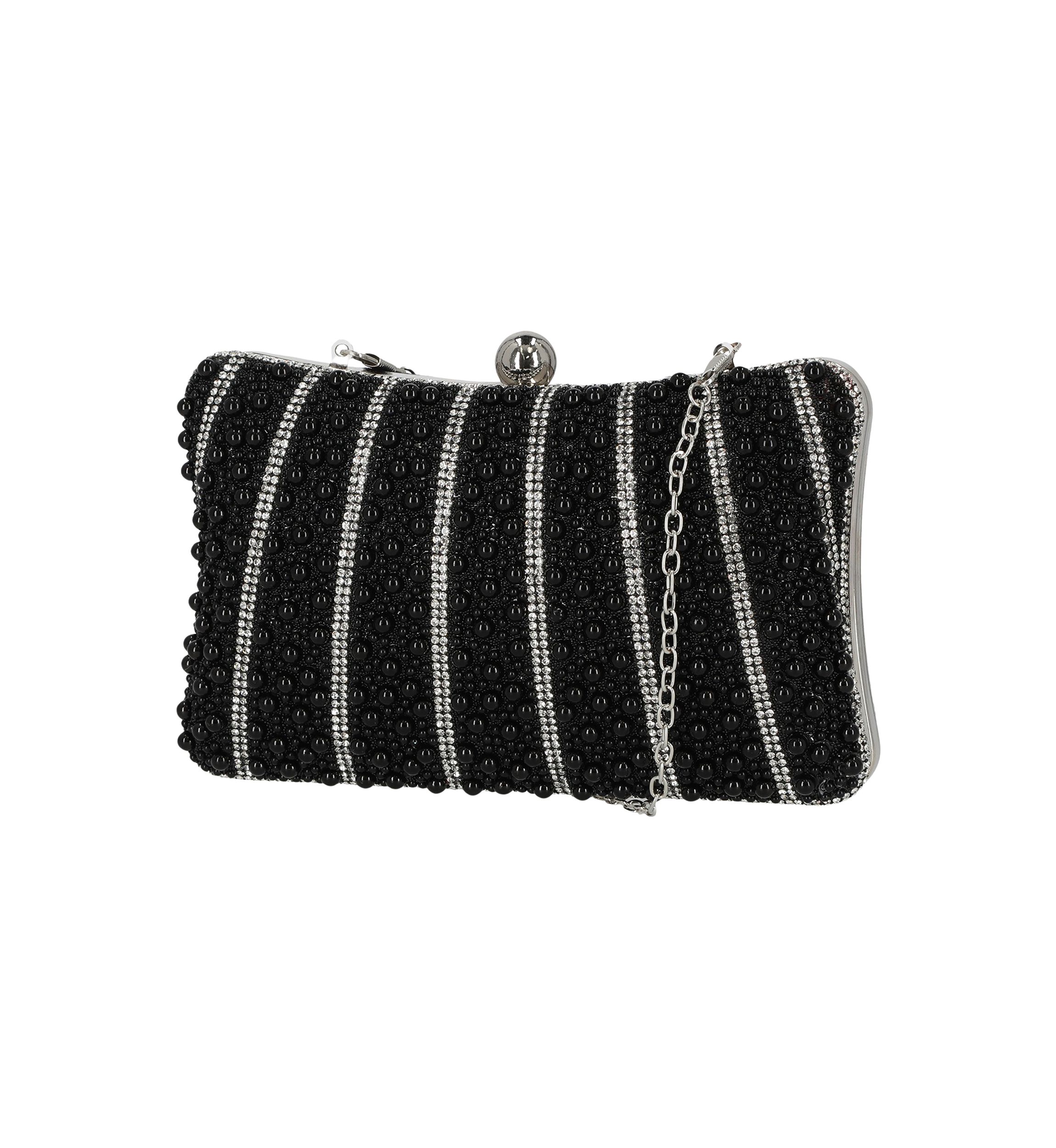 Dee Pearl Minaudiere Clutch 