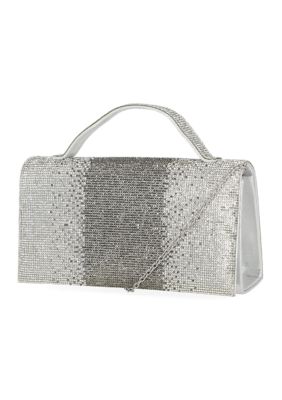 Jessica McClintock Felicia Microstone Clutch Bag