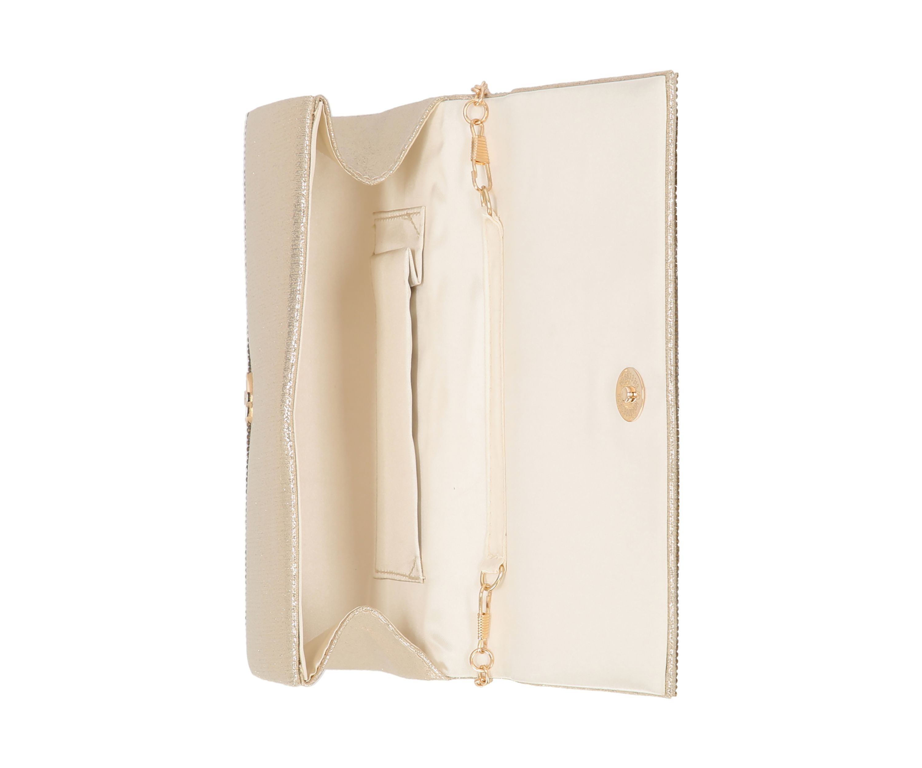 Waverly Microstone Flap Clutch 