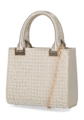 Jessica McClintock Suki - Microstones Top Handle Bag
