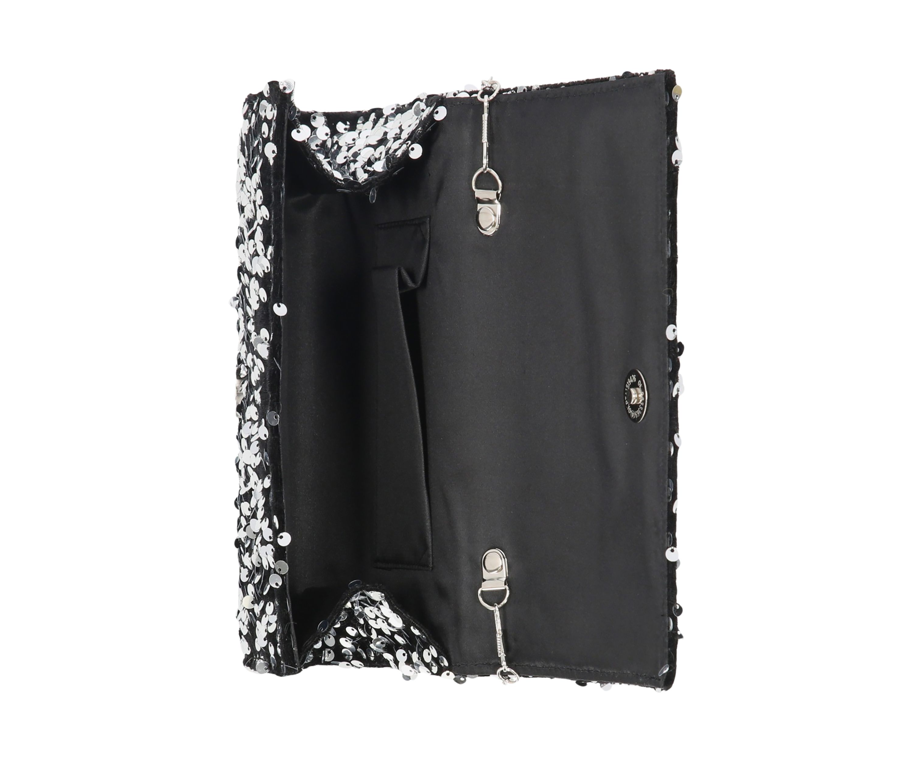 Chloe - Velvet Sequins Flap Bag