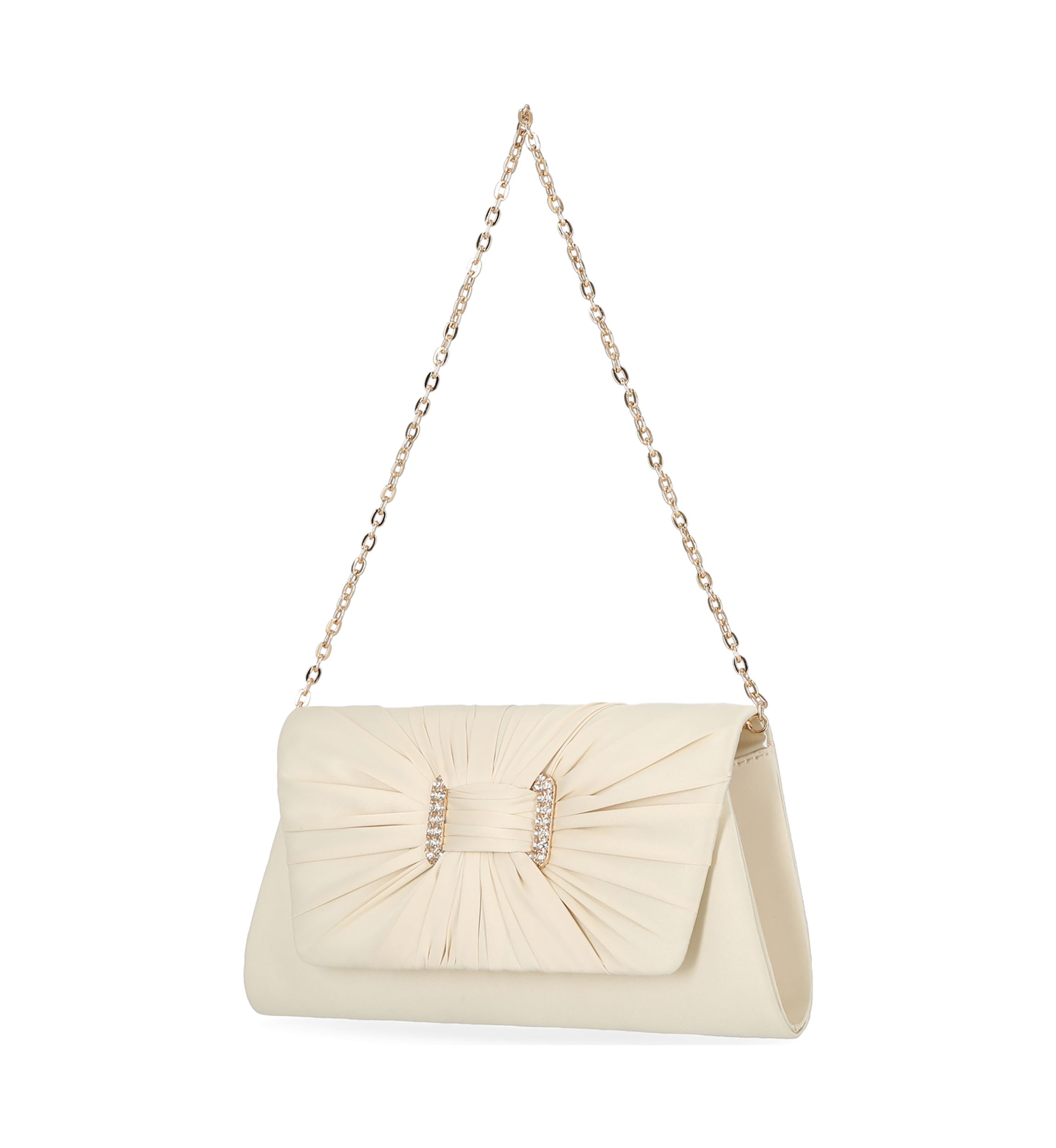 Alanna - Sateen Buckle Bag
