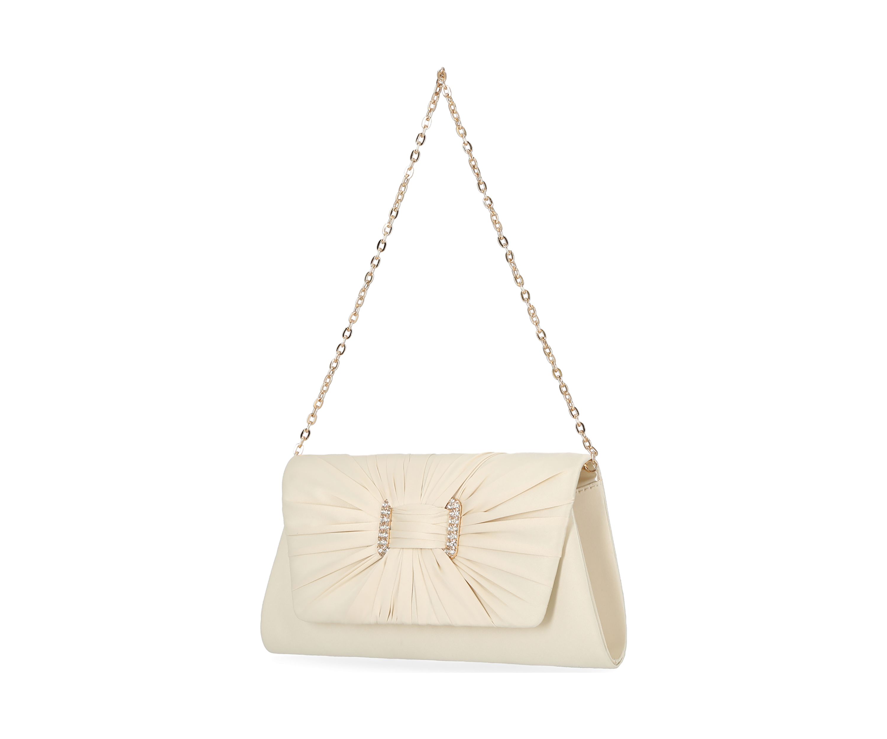 Jessica McClintock Alanna - Sateen Buckle Bag | Belk