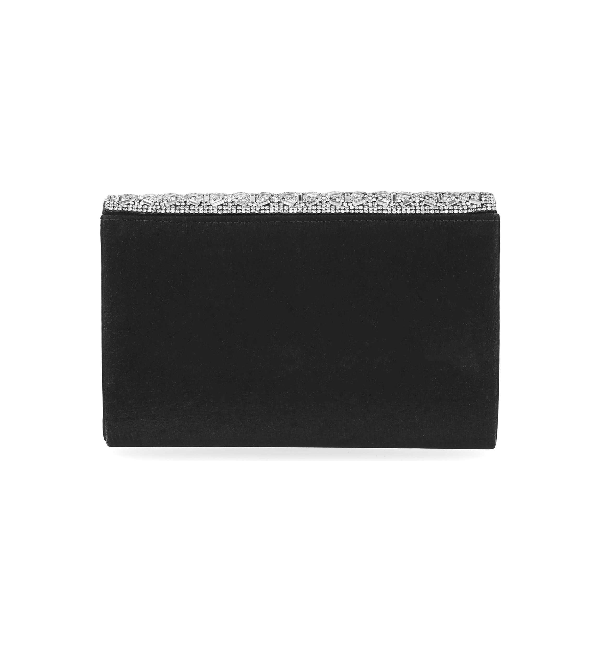 Oriana - V Flap Beaded Flap Clutch