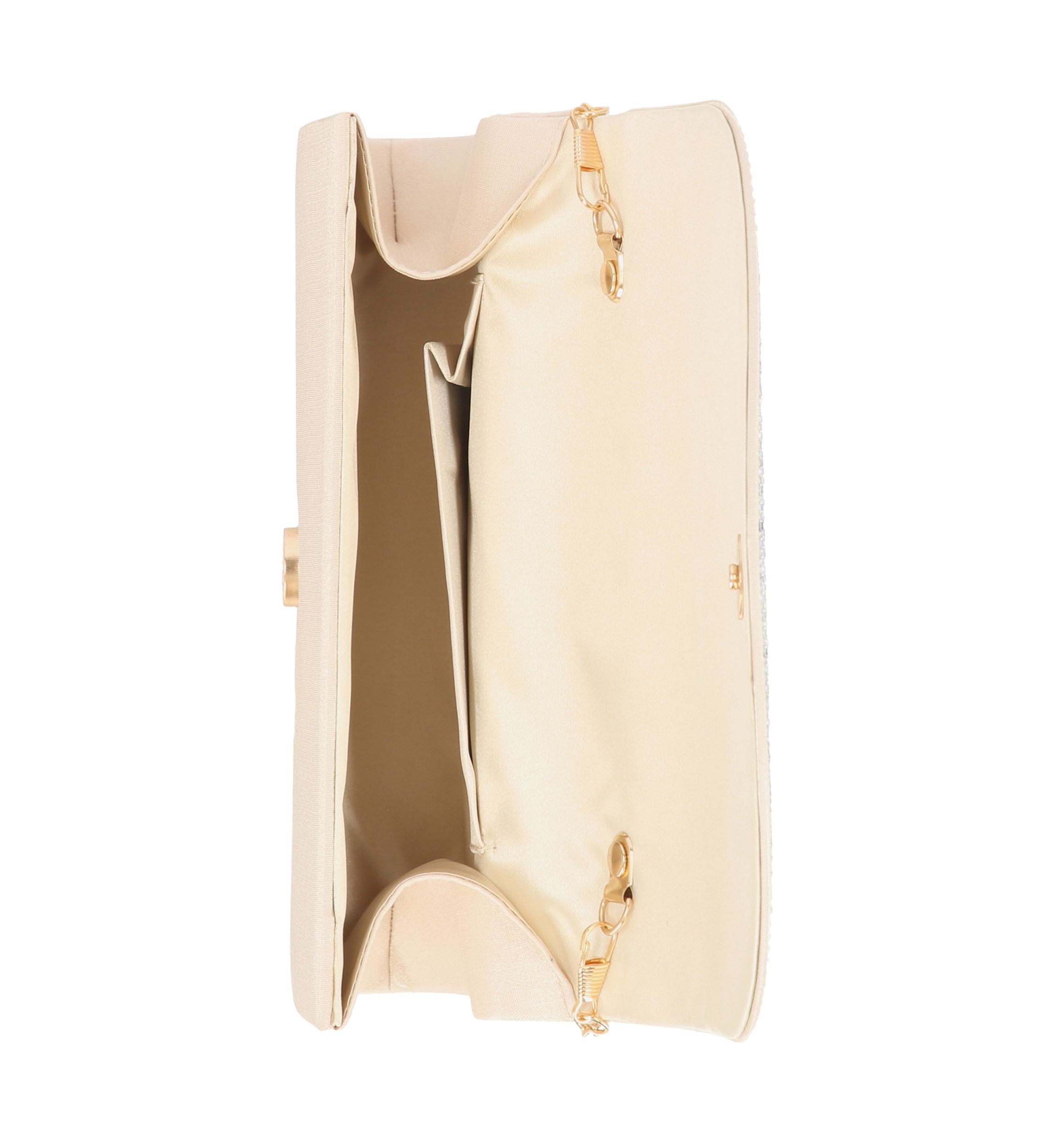 Ophelia Satin Flap Clutch