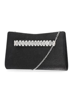 Kacie - Rhinestone Handle Clutch