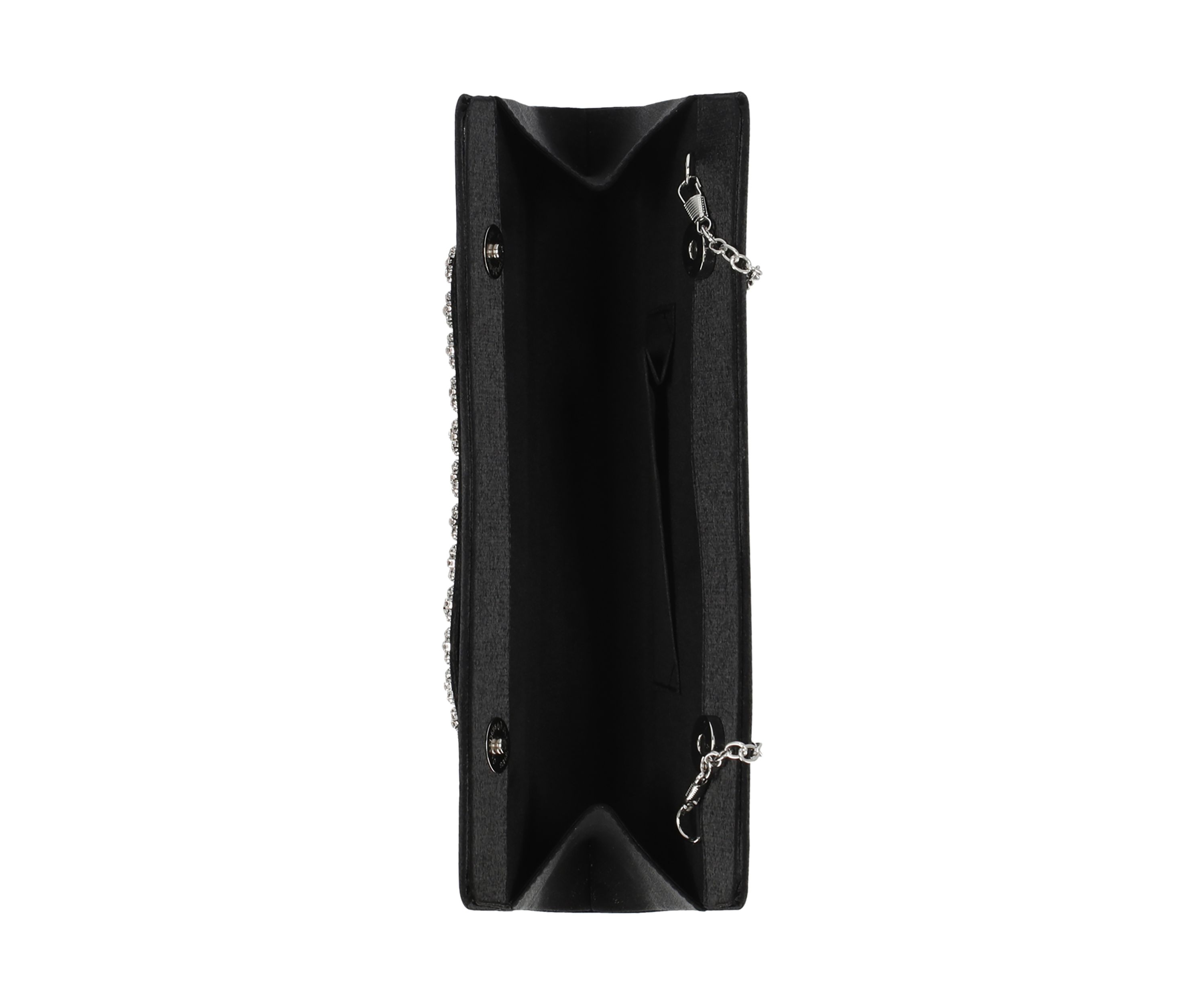 Kacie - Rhinestone Handle Clutch