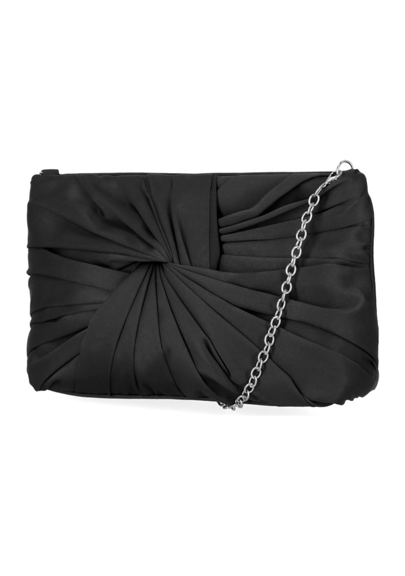 Ariel - Matt Satin Twist Front Clutch