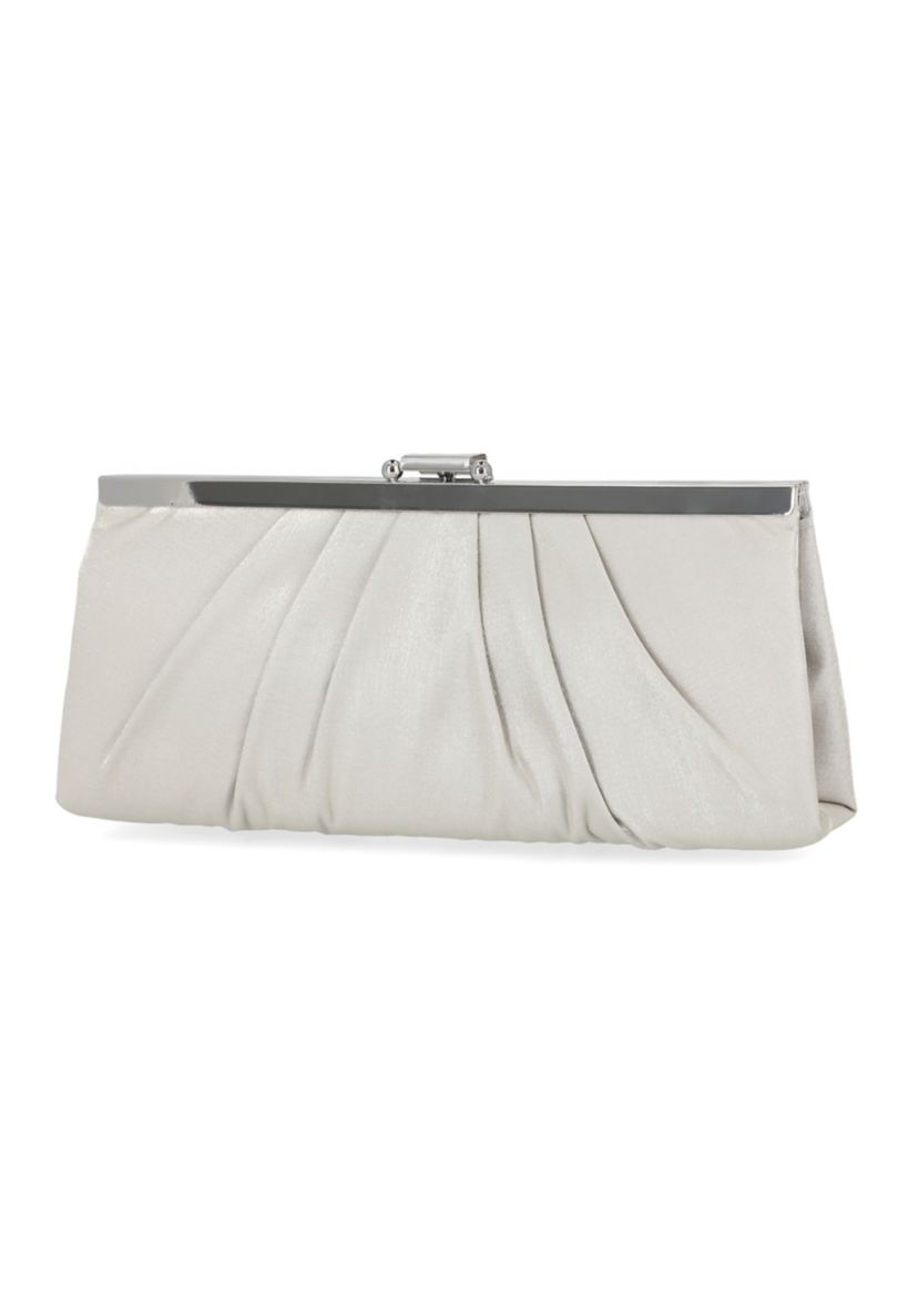 Jessica McClintock Blaire Sateen Clutch | Belk