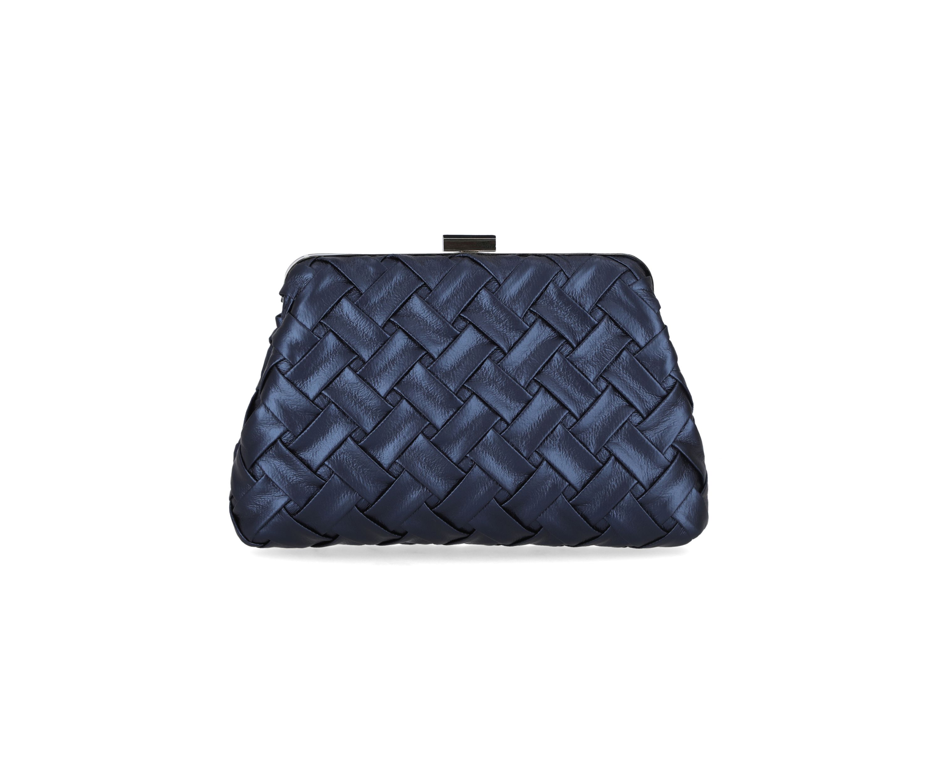 Phyllis Woven Clutch 