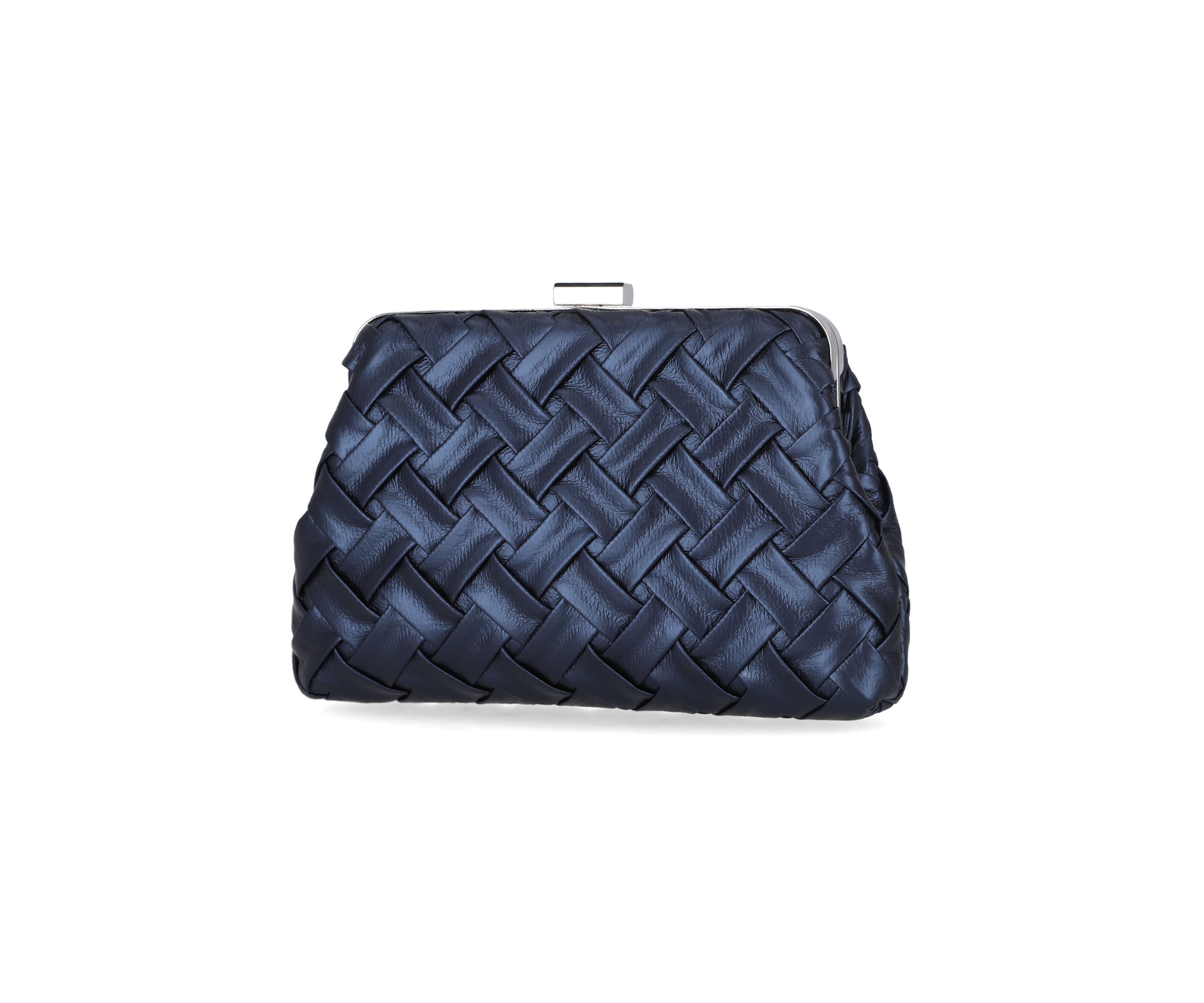 Phyllis Woven Clutch 