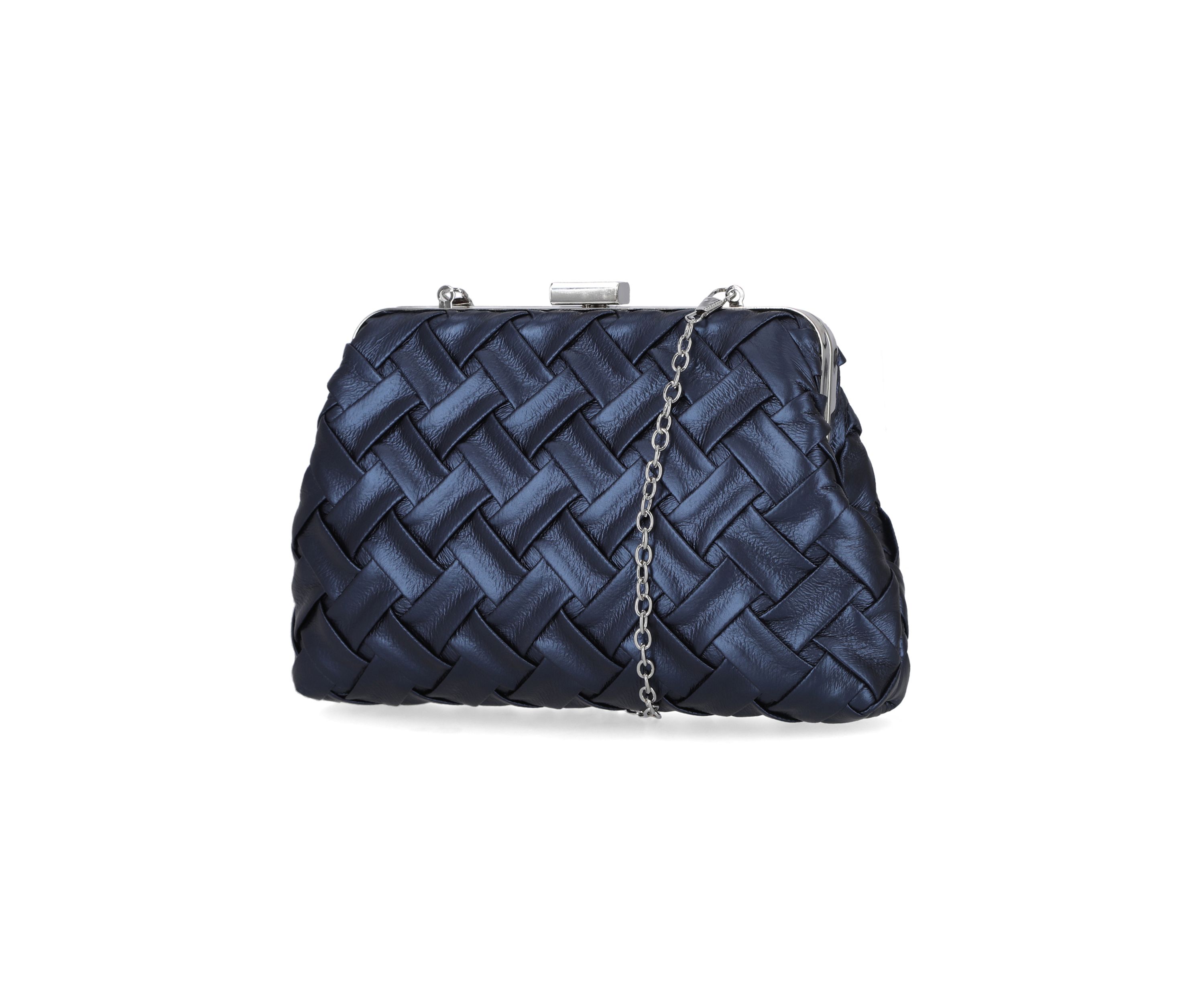 Phyllis Woven Clutch 