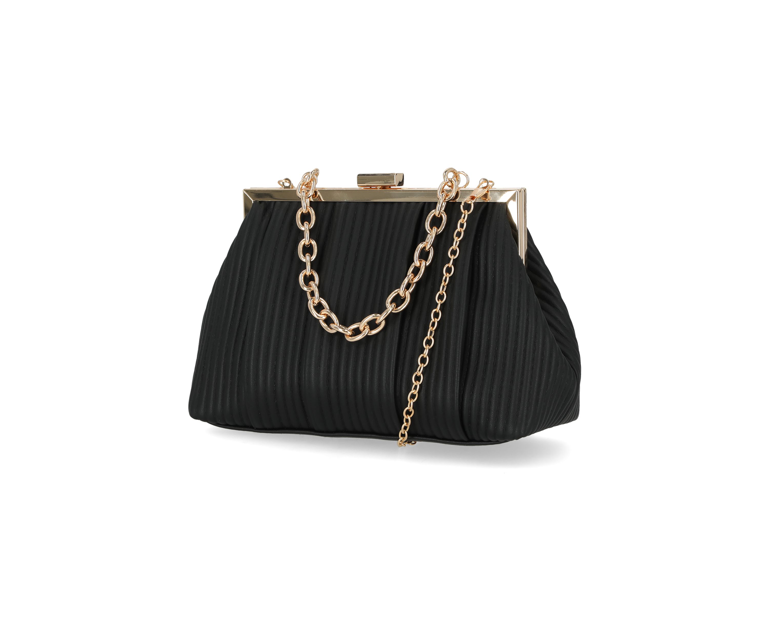 Emmy - Soft Channel Stitch Frame Bag