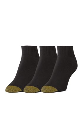 Ultra Soft French Quarter Socks - 3 Pack
