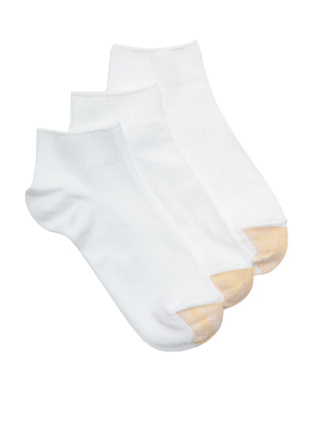 Ultra Soft French Quarter Socks - 3 Pack