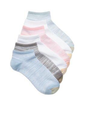 HUE® Lace Perfect Edge Liner Socks | belk