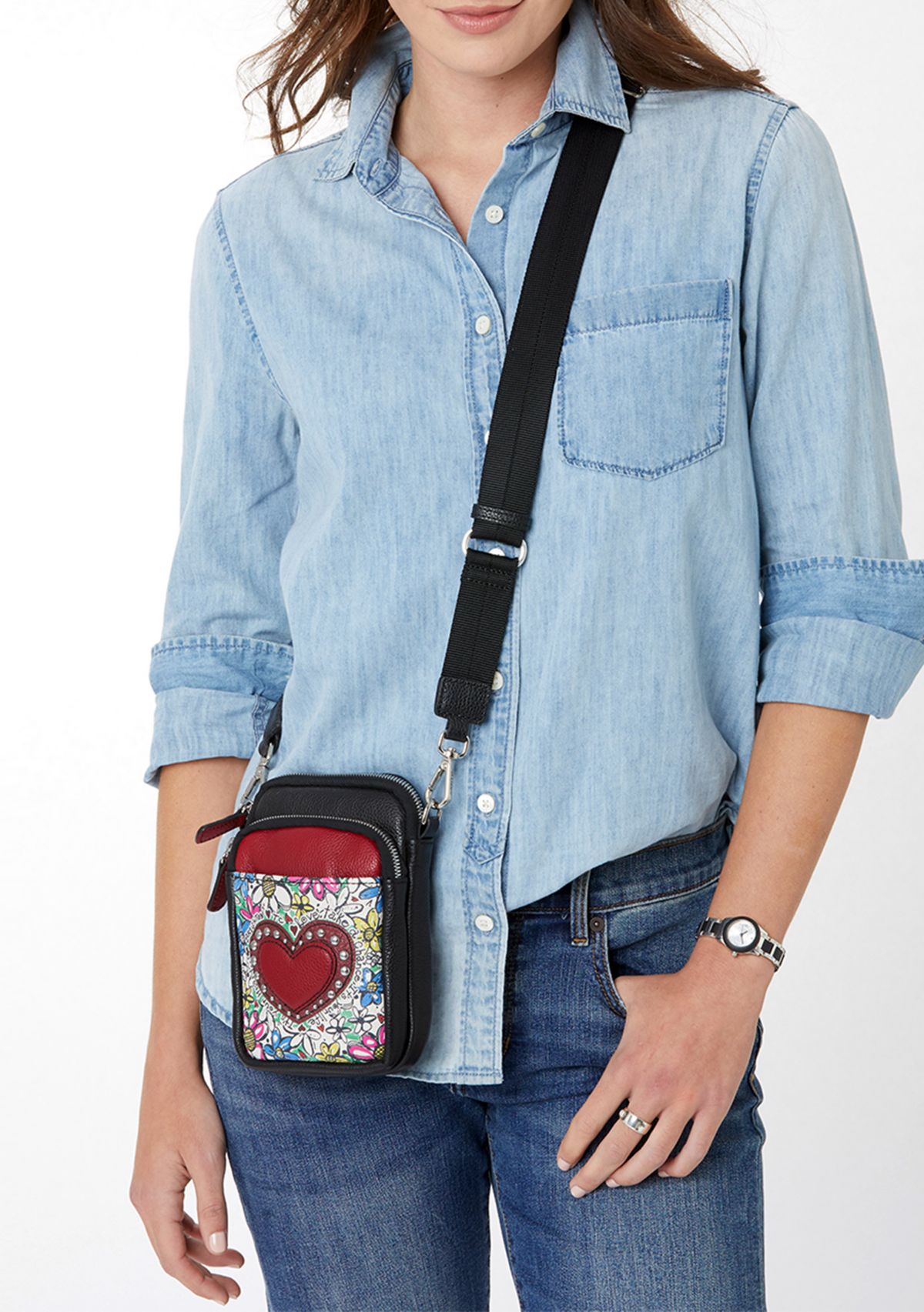 Scribble Garden Mini Utility Bag