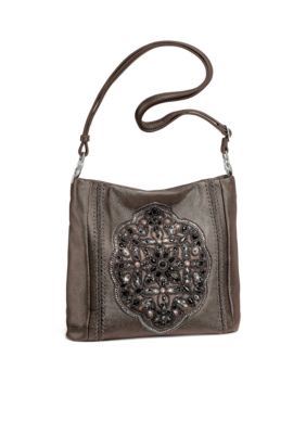 Brighton® Anjulina Beaded Soft Bucket Bag | belk