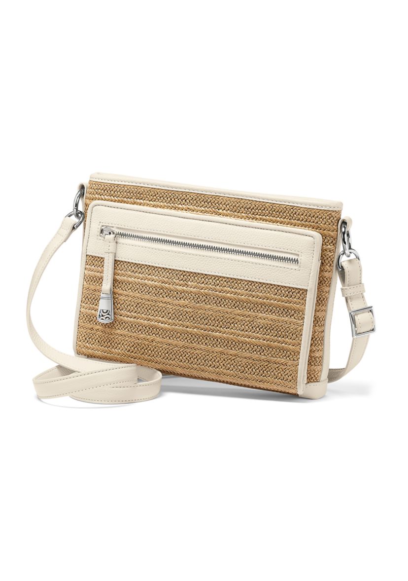 Brooklyn Straw Cross Body Organizer