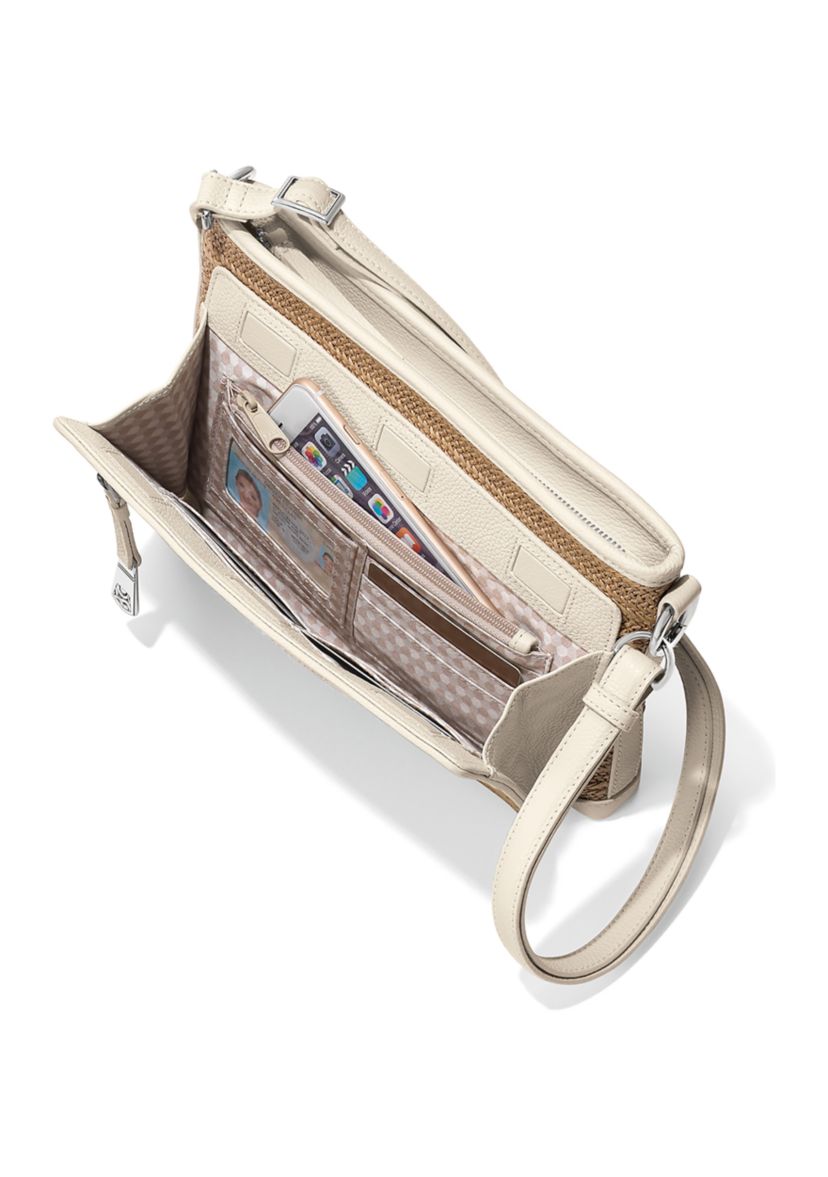 Brooklyn Straw Cross Body Organizer