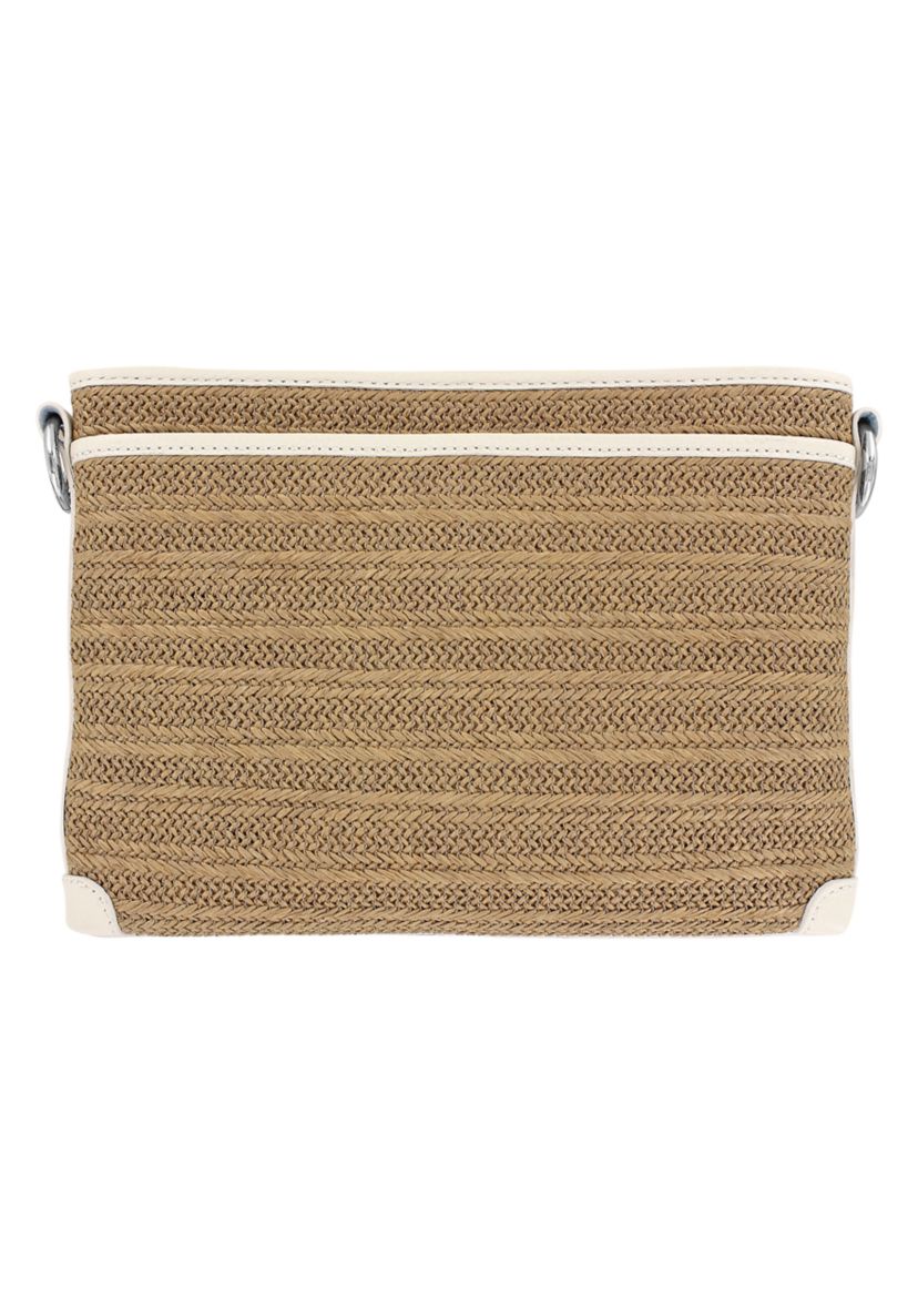 Brooklyn Straw Cross Body Organizer