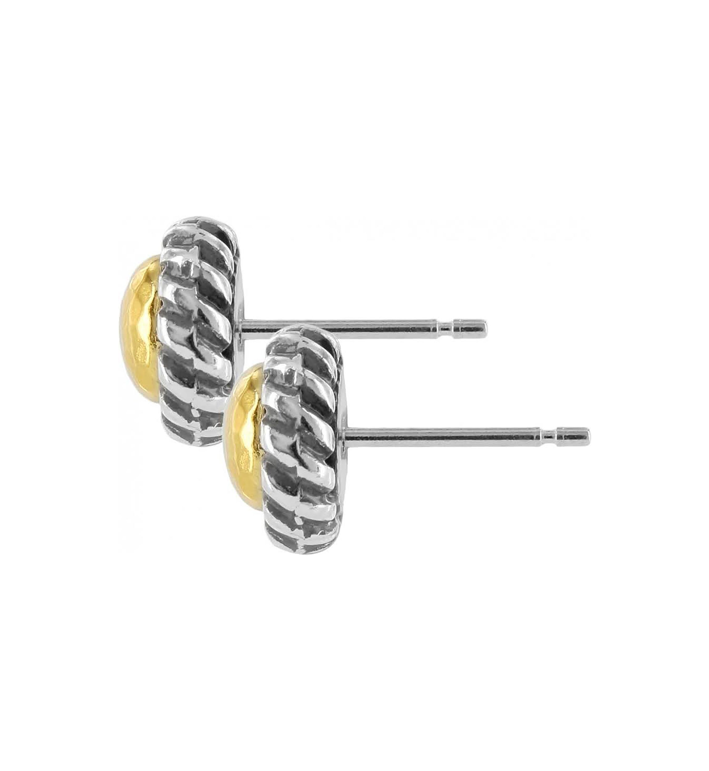 Gold Magic Mini Post Earrings