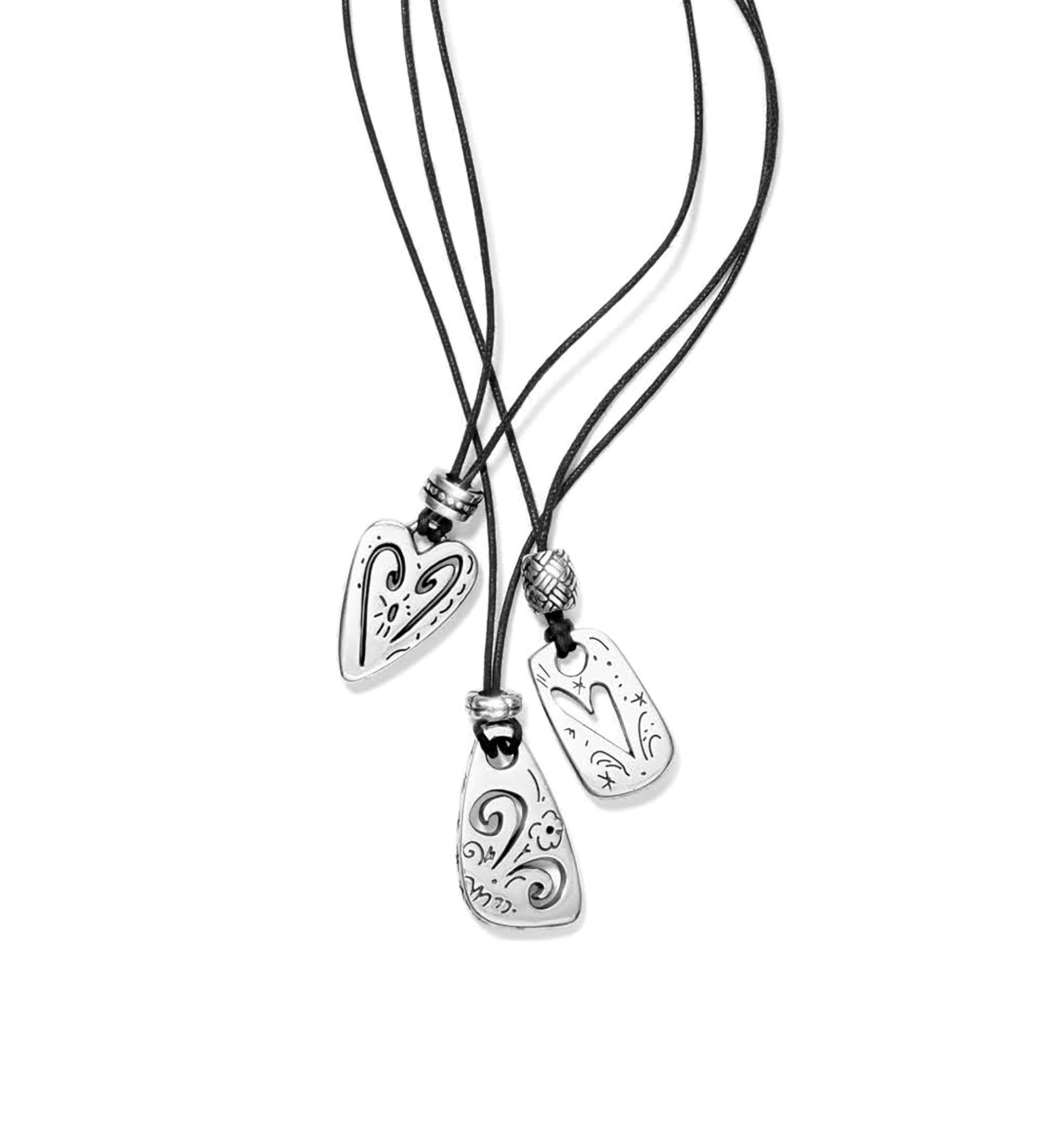 Brighton Multi-Charm Chain Belt / Long Statement Necklace Small Brighton® Brazilian Multi Charm Necklace | Belk main image 3