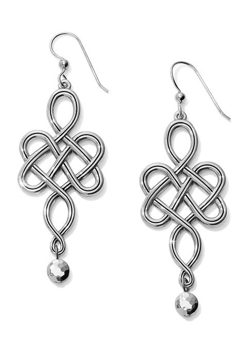 Brighton® Interlok Endless Knot French Wire Earrings
