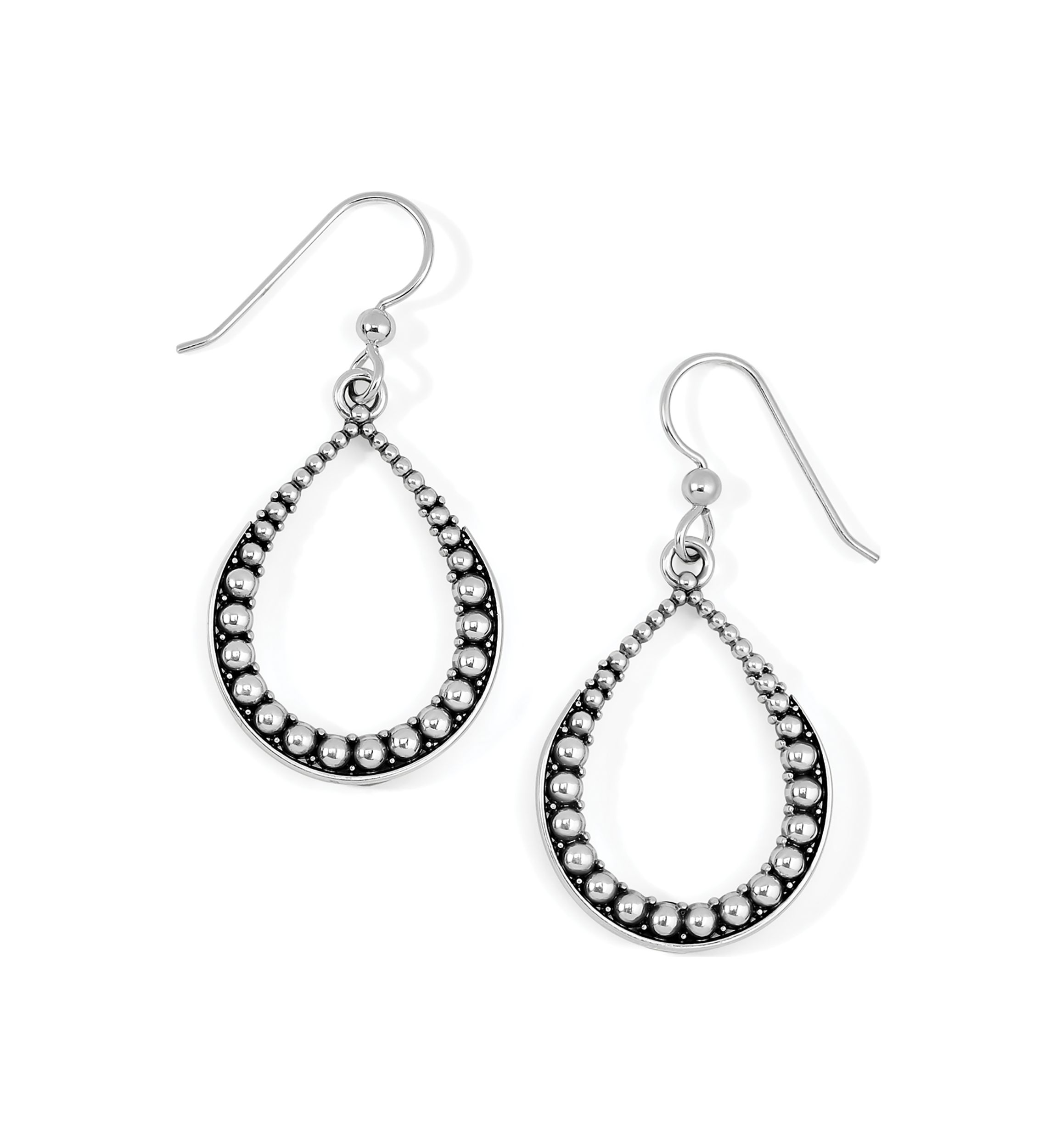 Pretty Tough Teardrop French Wire Earrings