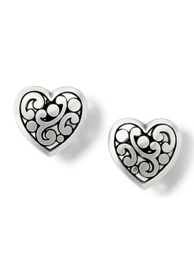 Brighton® Contempo Heart Post Earrings | belk