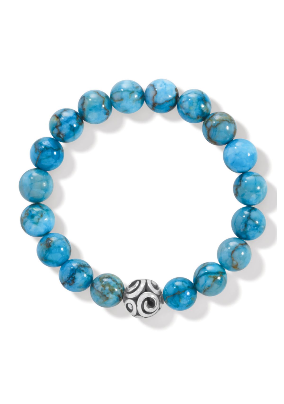 Contempo Chroma Turquoise Stretch Bracelet