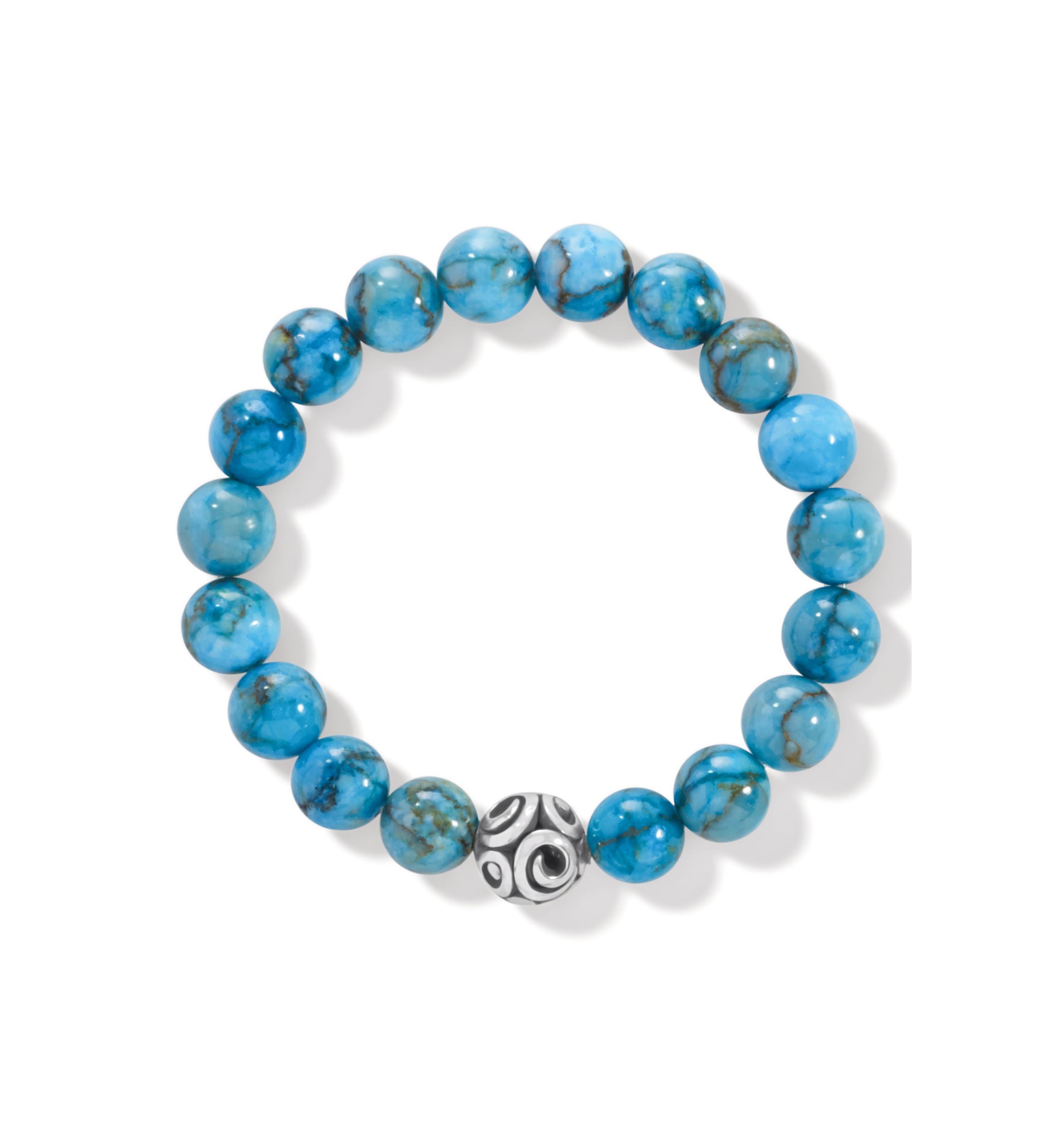 Contempo Chroma Turquoise Stretch Bracelet