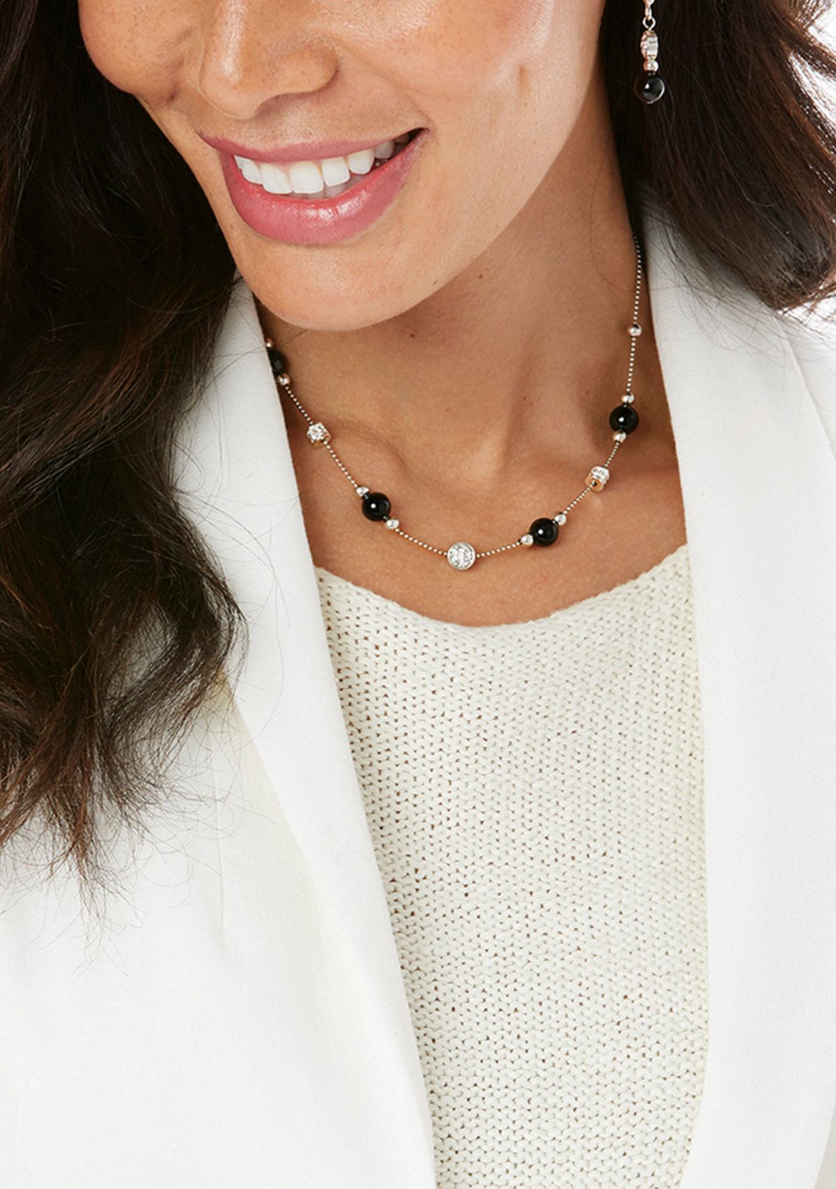 Alcazar Heart Teardrop French Wire Earrings