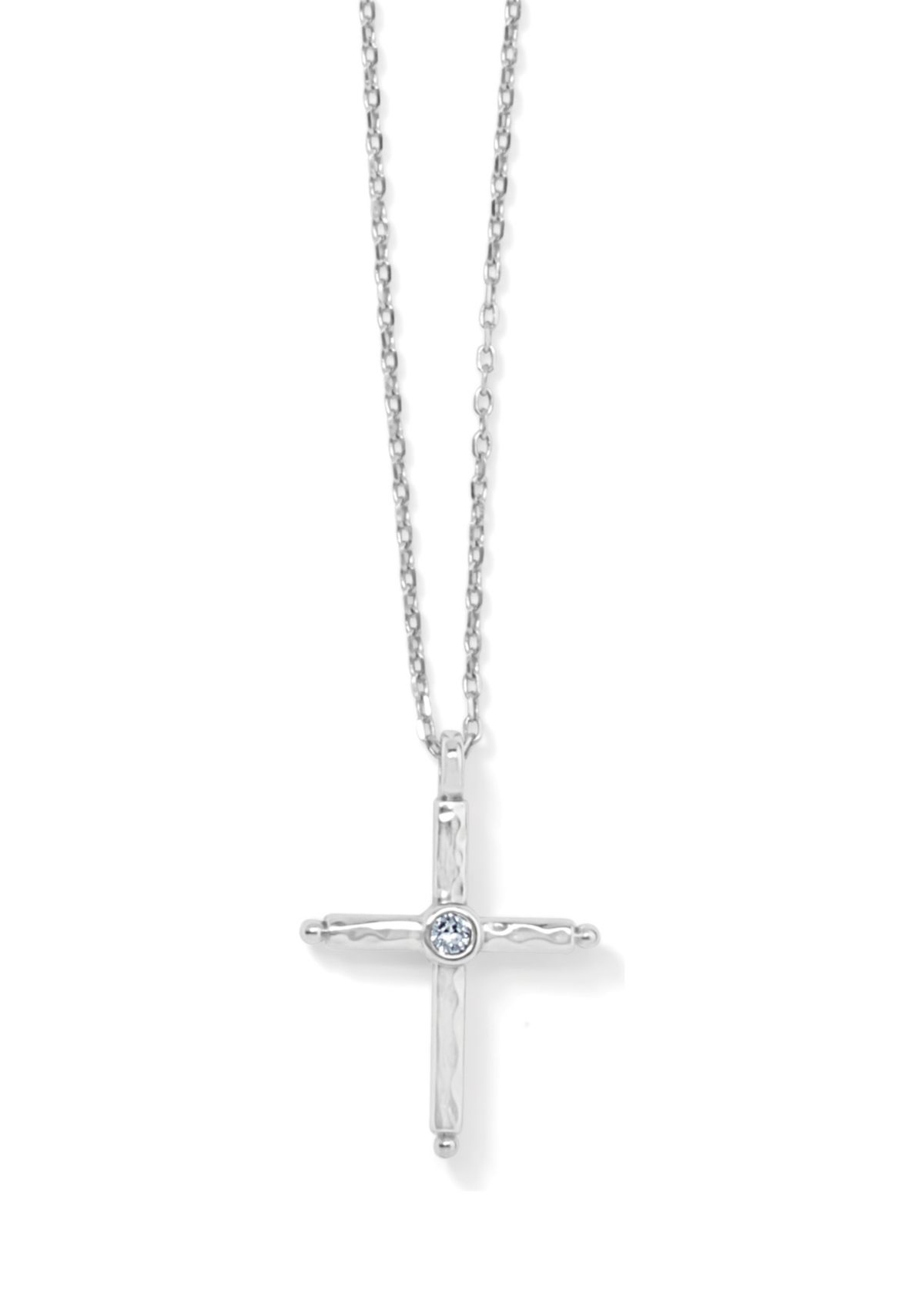Color Drops Cross Necklace