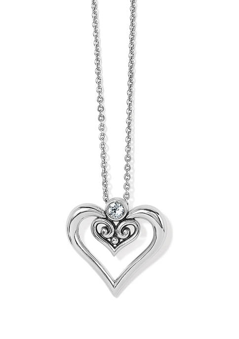 Brighton® Alcazar Duet Heart Necklace