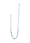 Pebble Turquoise And Pearl Necklace