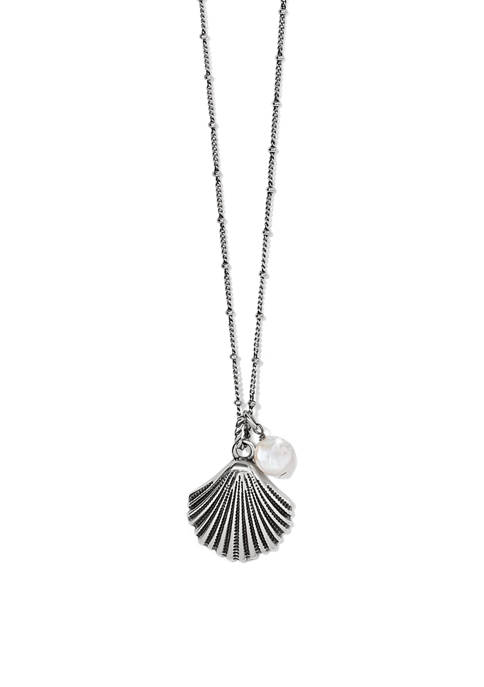 Brighton® Silver Shells Pearl Necklace