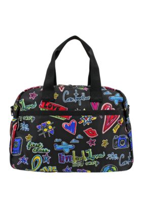 Love Scribble Jetsetter Duffle