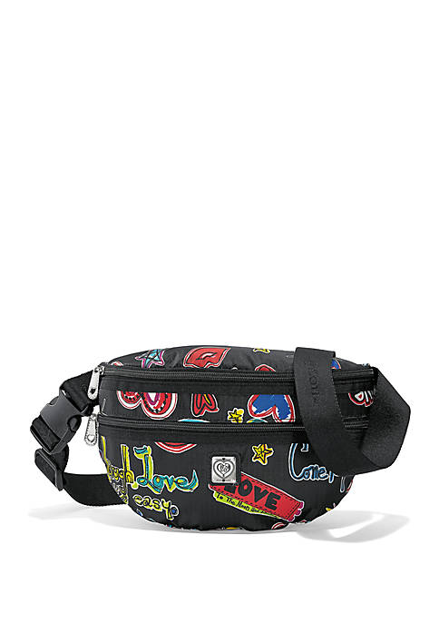 Love Scribble Belt Bag