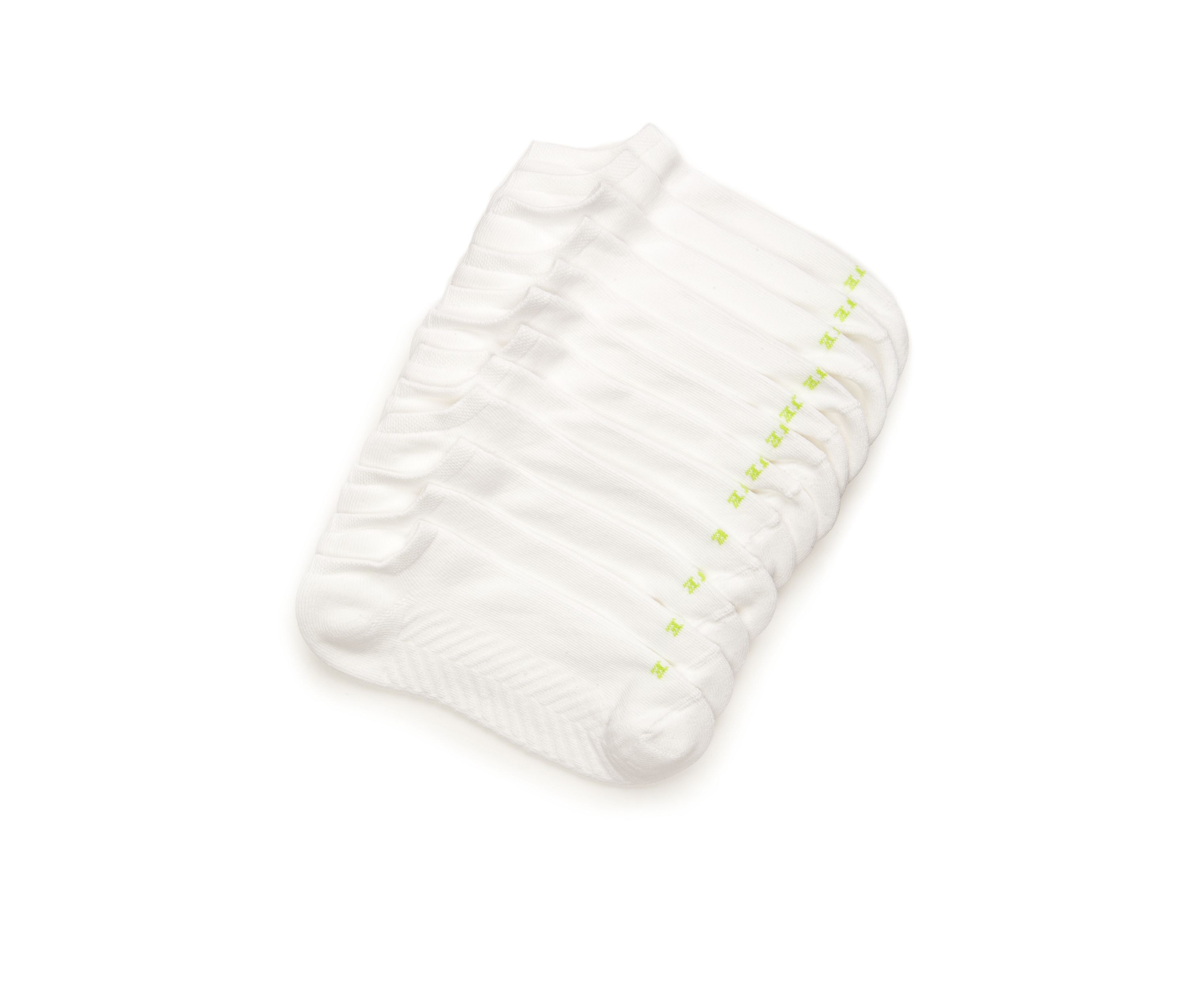 Microfiber Massaging Liner Socks - 6 Pack