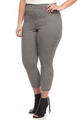 hue gingham leggings