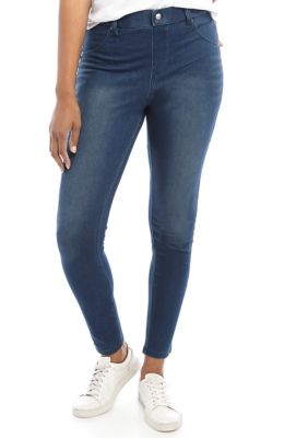 ZEZA B BY HUE Studded High Waist Denim Leggings, $58