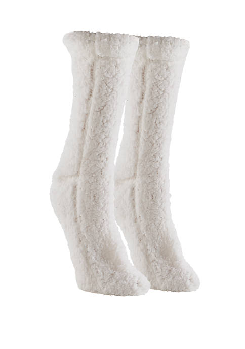 Furry Slipper Socks