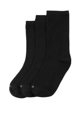 HUE Women's Super Soft Crew Socks - 3 Pack