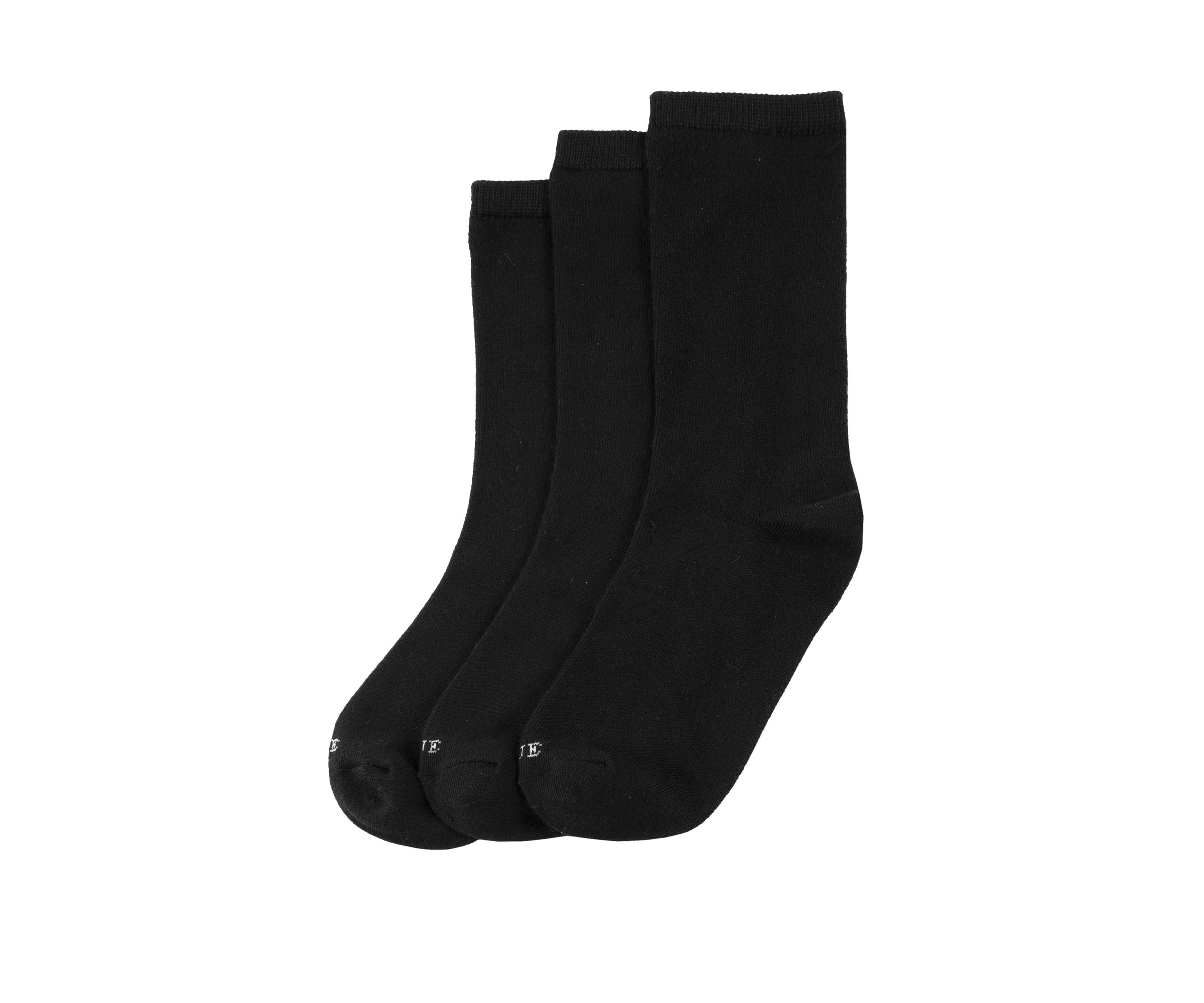 Super Soft Crew Socks - 3 Pack