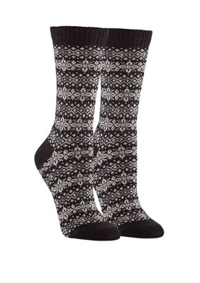 HUE® Fairisle Boot Socks | belk