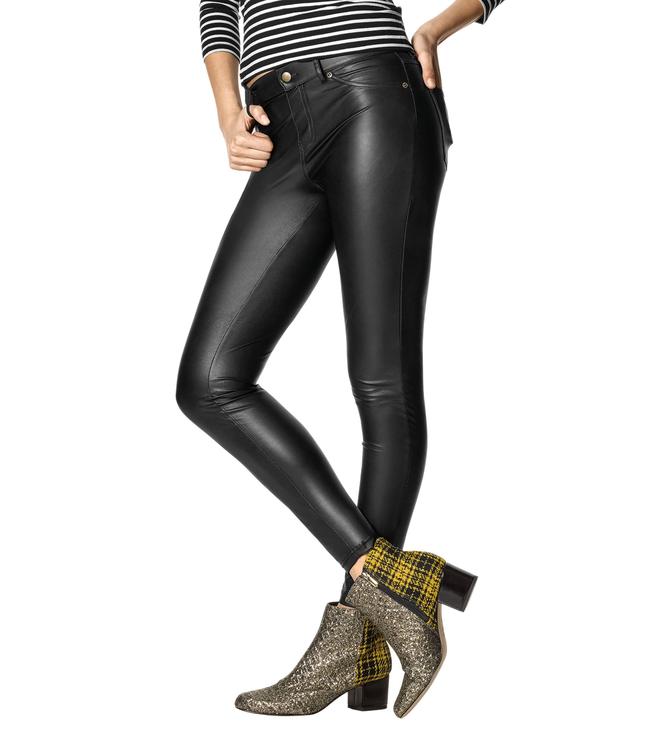 Leatherette Leggings