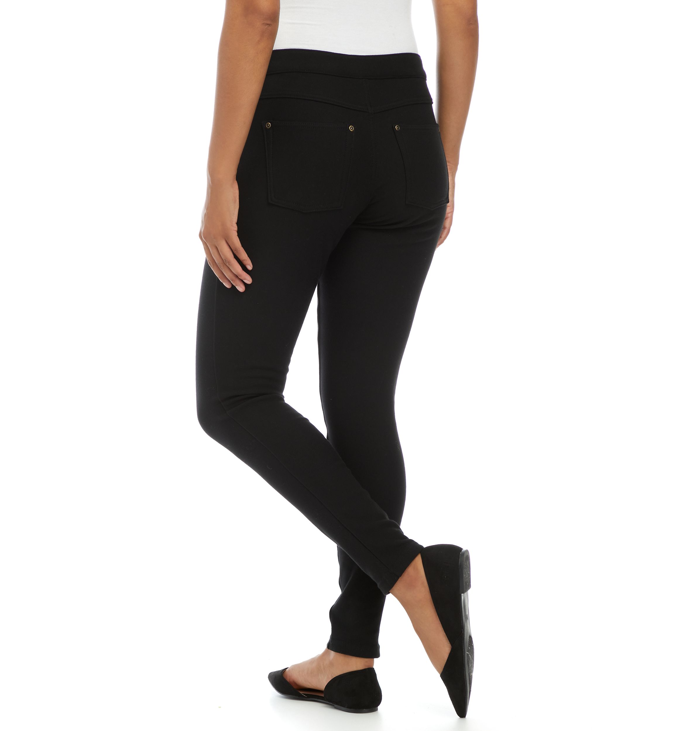 Fleece Lined Denim Leggings 